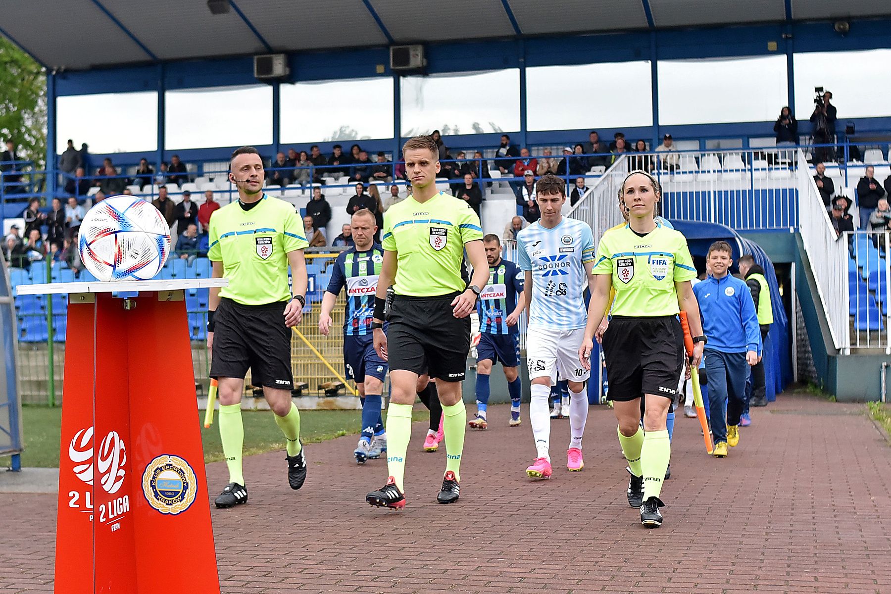 Mateusz Jenda sędzią głównym meczu z Hutnikiem Kraków