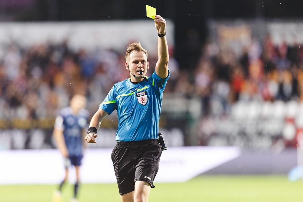 Maciej Pelka arbitrem głównym meczu ze Śląskiem II Wrocław