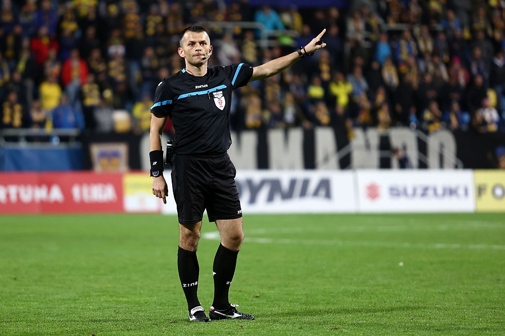 Łukasz Szczech sędzią meczu z Olimpią Grudziądz