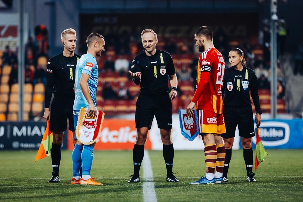 Paweł Wrzeszczyński sędzią głównym meczu z Rekordem Bielsko-Biała