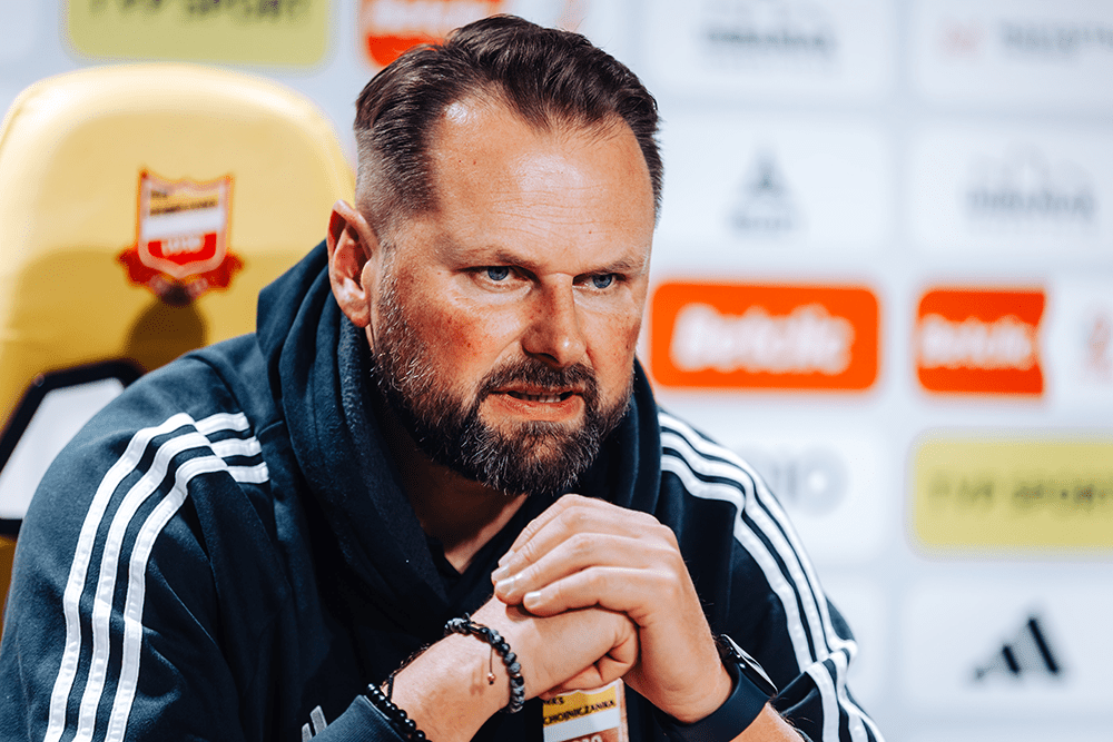 Konferencja po meczu Chojniczanka – Unia Skierniewice