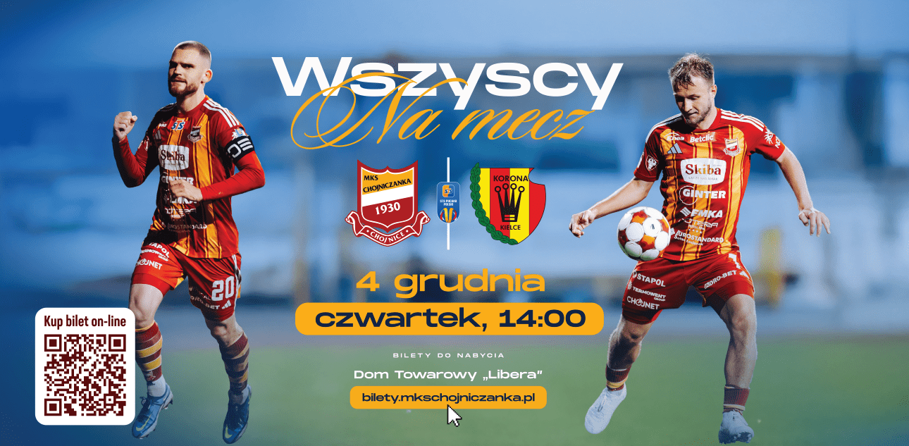 Zasady sprzedaży biletów na pucharowy mecz z Koroną Kielce