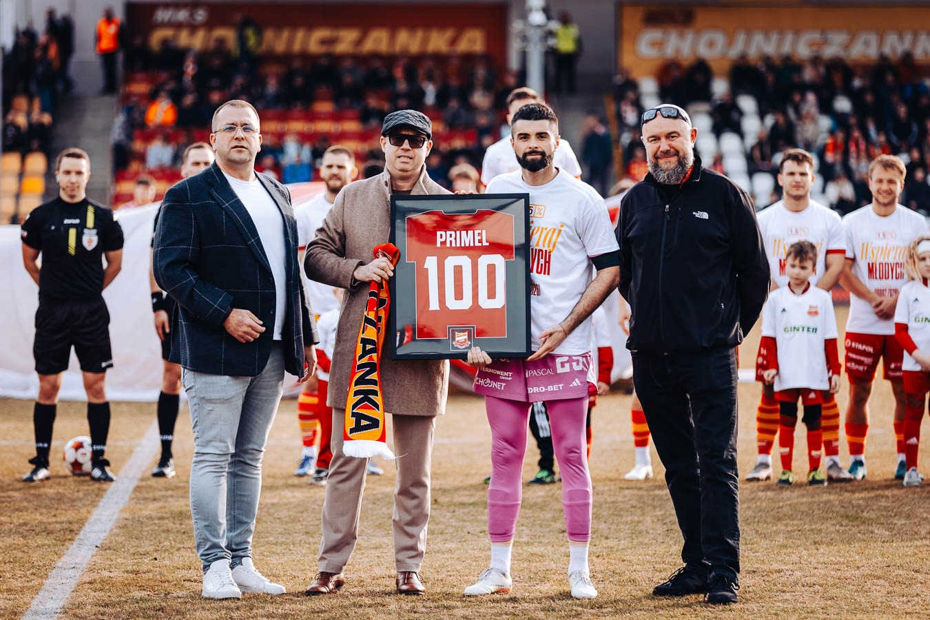 100 meczów Damiana Primela