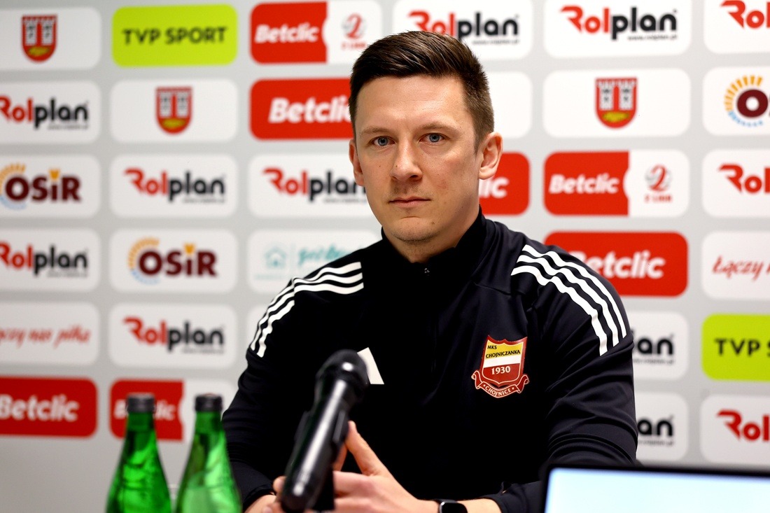 Konferencja po meczu Sokół Kleczew – Chojniczanka
