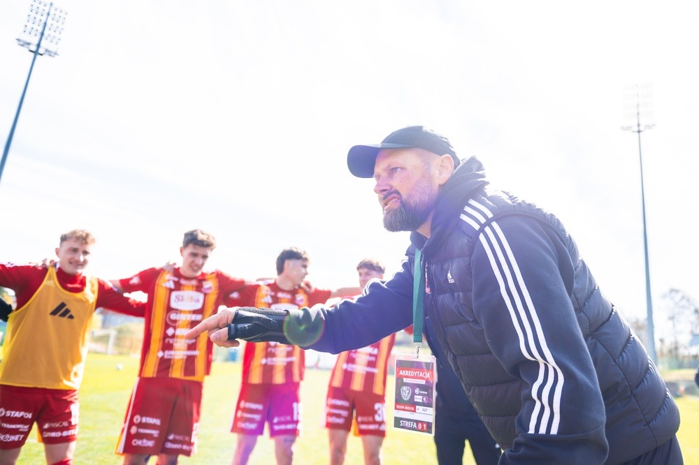 Trener Marek Brzozowski po wygranej we Wrocławiu