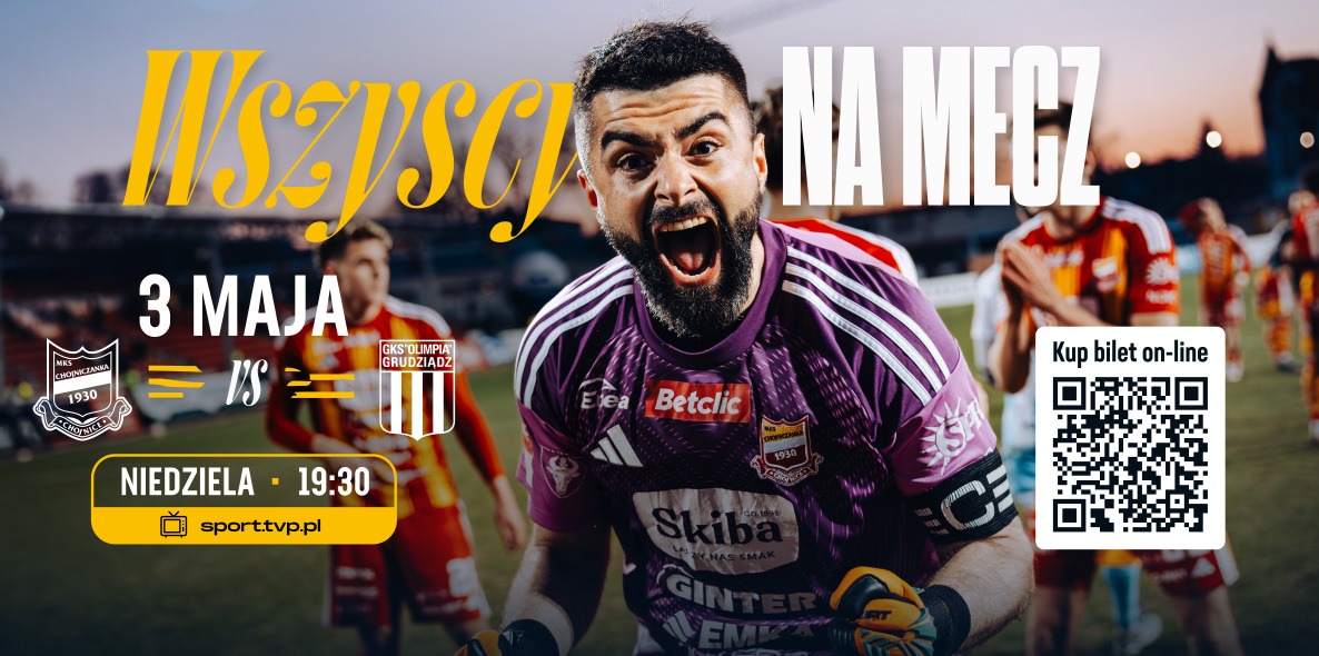 Sprzedaż biletów na mecz z Olimpią Grudziądz