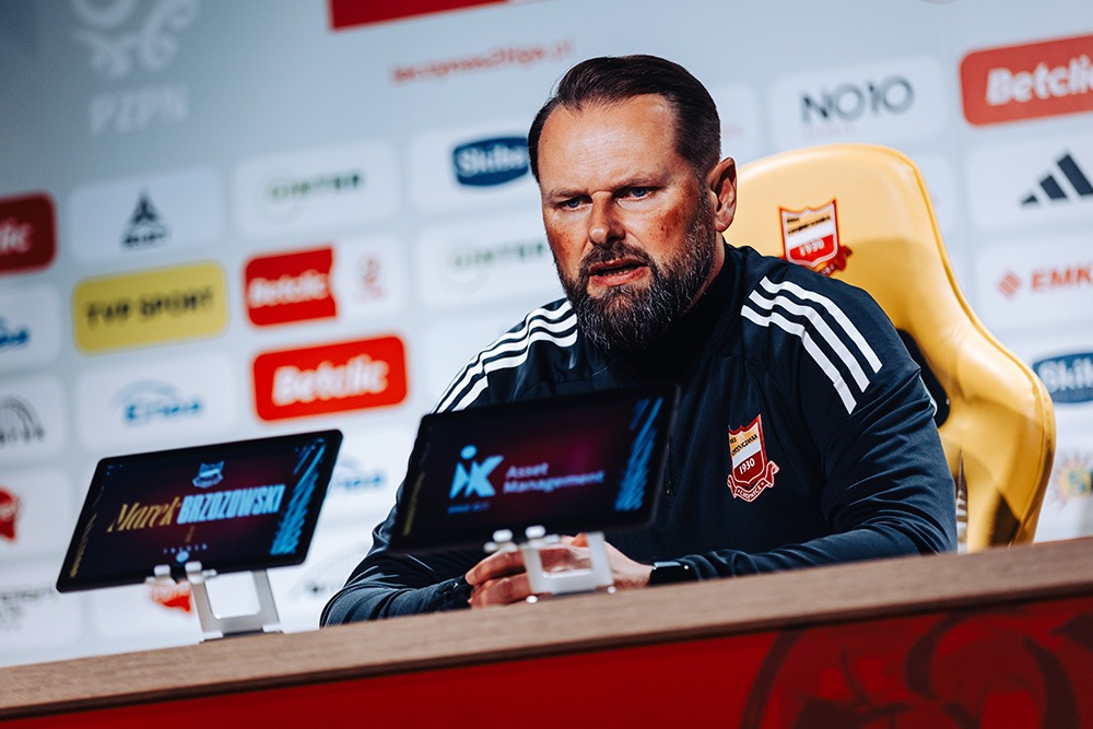Konferencja po meczu Chojniczanka – Zagłębie Sosnowiec
