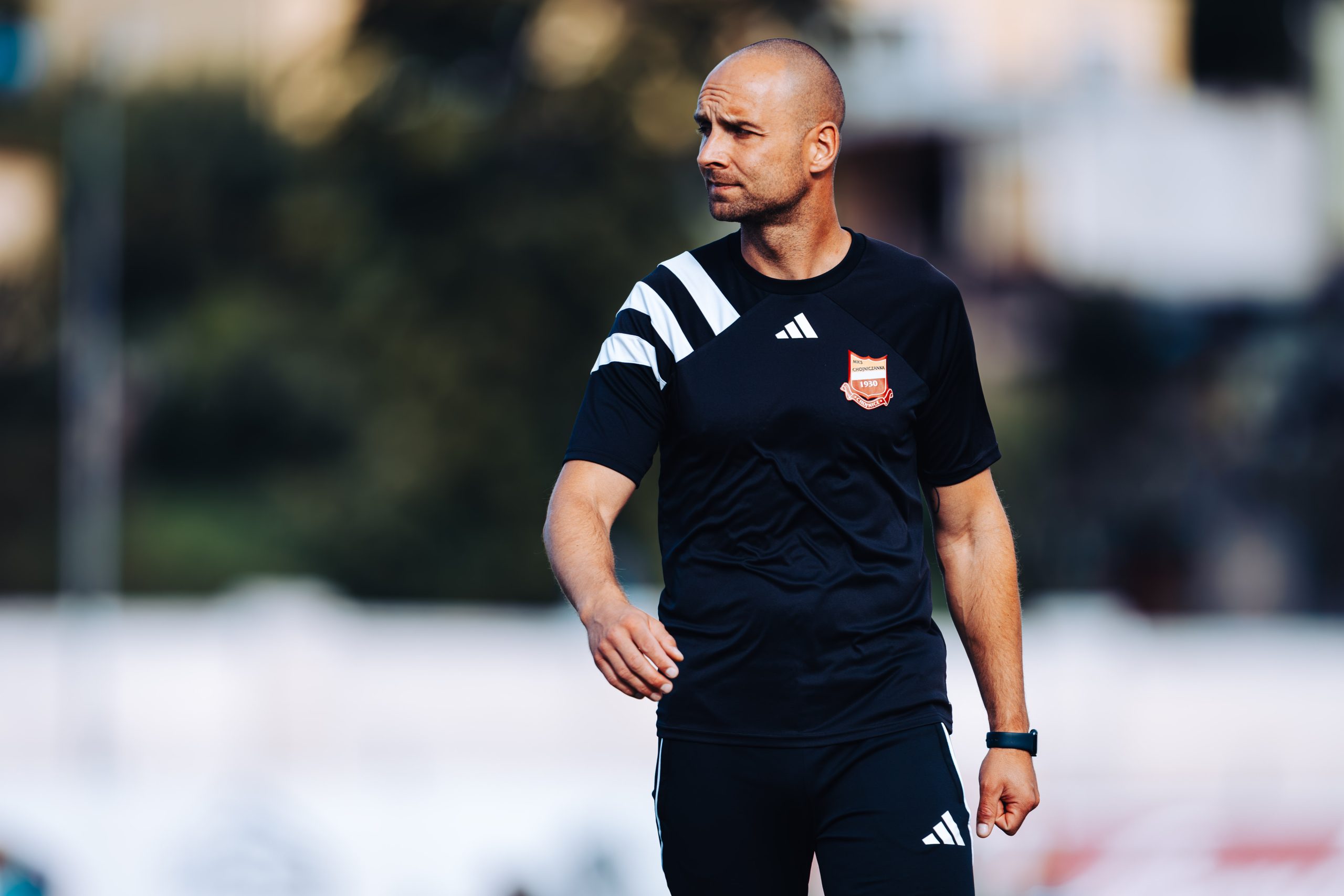Trener Dawid Domeracki na dłużej w Chojniczance