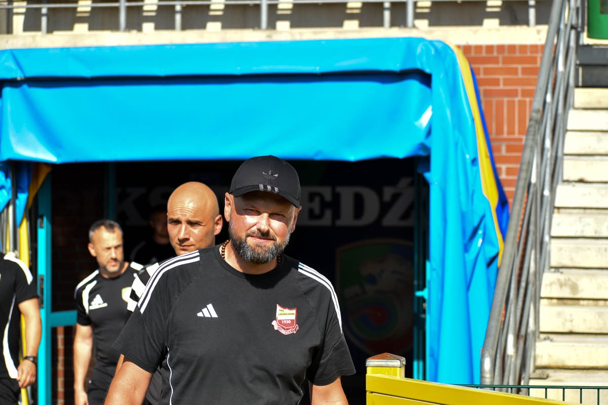 Trener Marek Brzozowski po sparingu z Miedzią Legnica