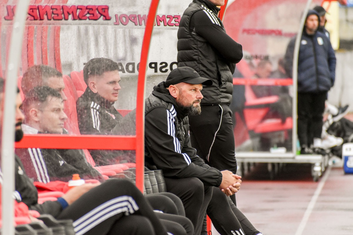 Trener Marek Brzozowski po meczu z Olimpią Elbląg